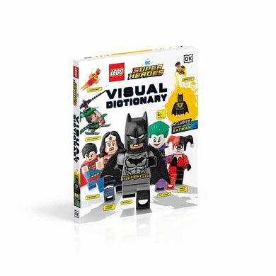 LEGO DC Comics Super Heroes Visual Dictionary (Hardback with Minifigure) DK UK