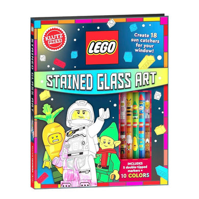 Lego Stained Glass Art-Children’s interactive and activity books and kits-買書書 BuyBookBook