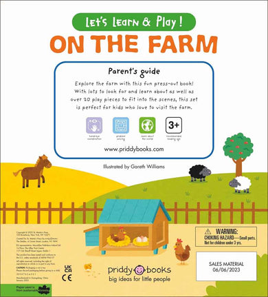 Let's Learn & Play! On the Farm-Nonfiction: 學前基礎 Preschool Basics-買書書 BuyBookBook