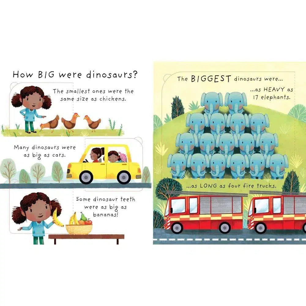 Lift-the-flap Very First Questions and Answers Are Dinosaurs Real? Usborne