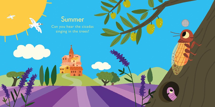 Listen to the Seasons (Board Book)(Nosy Crow) Nosy Crow