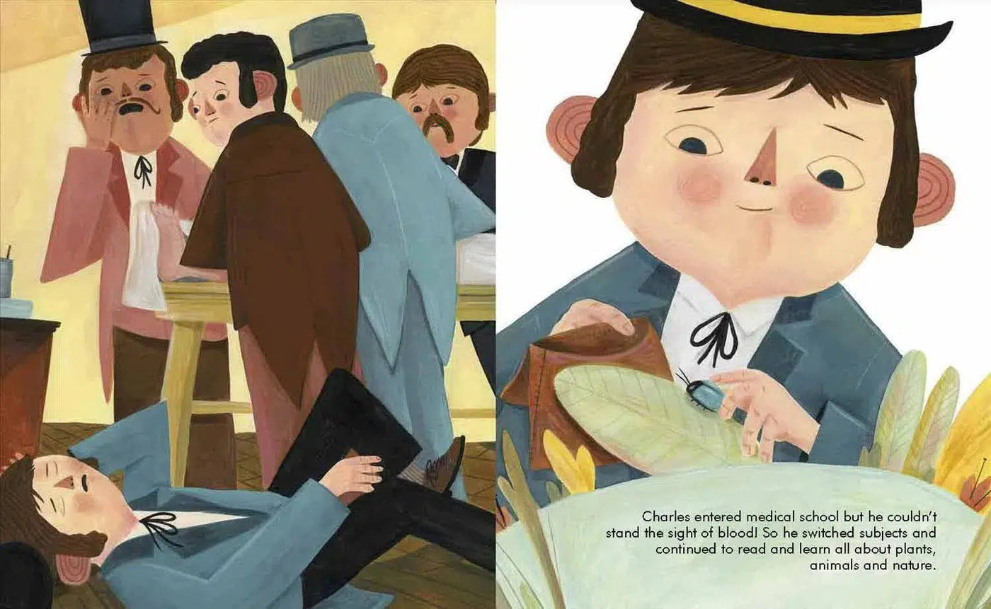 Little People, BIG DREAMS: Charles Darwin-Nonfiction: 人物傳記 Biography-買書書 BuyBookBook