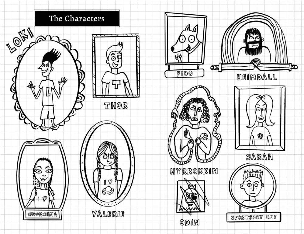 Loki #02 A Bad God's Guide to Taking the Blame (Louie Stowell)-Fiction: 神話傳說 Myth and Legend-買書書 BuyBookBook