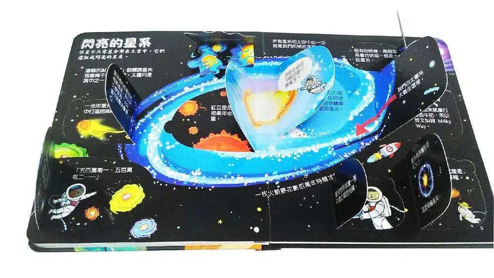 Look inside:浩瀚神祕的太空 (翻翻書)-非故事: 天文地理 Space & Geography-買書書 BuyBookBook