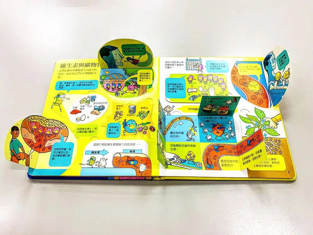 Look inside:食物和消化的祕密 (翻翻書)-非故事: 常識通識 General Knowledge-買書書 BuyBookBook