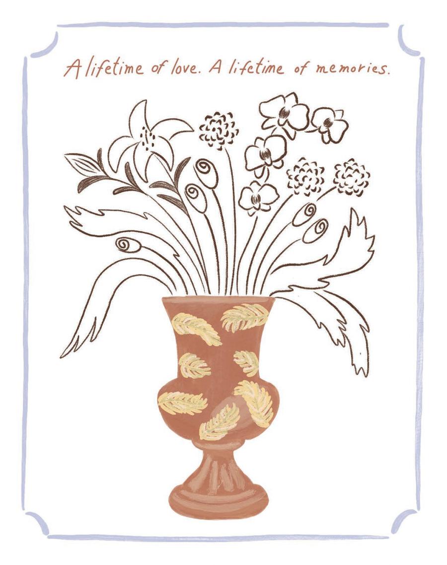 Love Muchly Greeting Cards: Sympathy - A Lifetime of Love (Pack of 6)-Lifestyle and Leisure-買書書 BuyBookBook