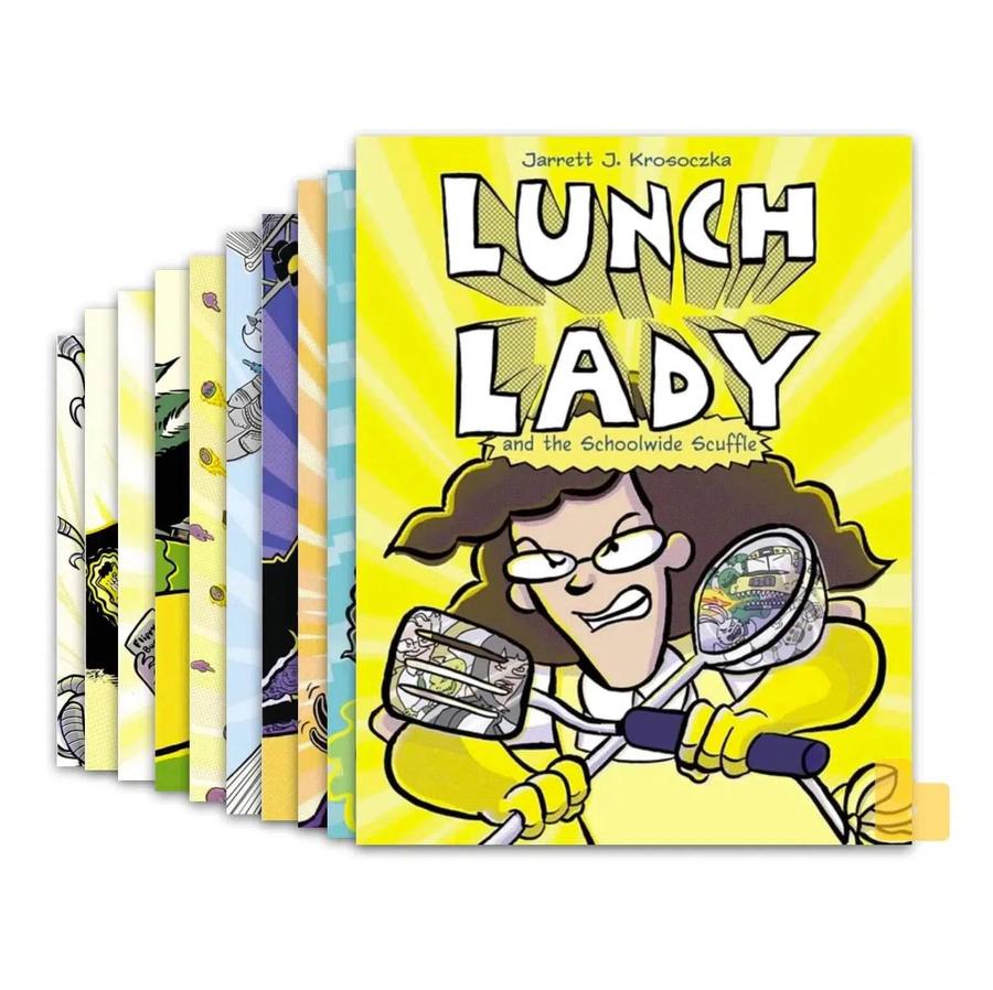 LUNCH LADY 3冊セット Lunch Lady #01-10 bundle (10 Books) (Jarrett J. Krosoczka)