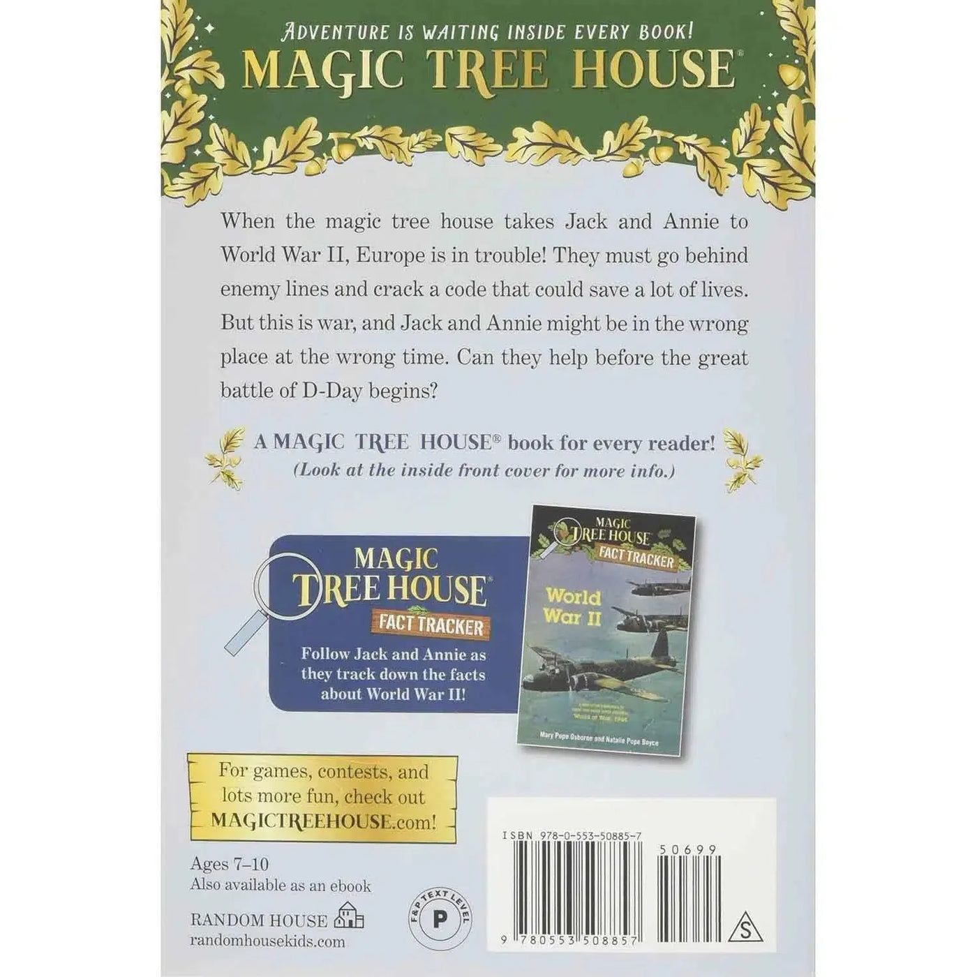Magic Tree House Super Edition - World at War, 1944 (Paperback) PRHUS
