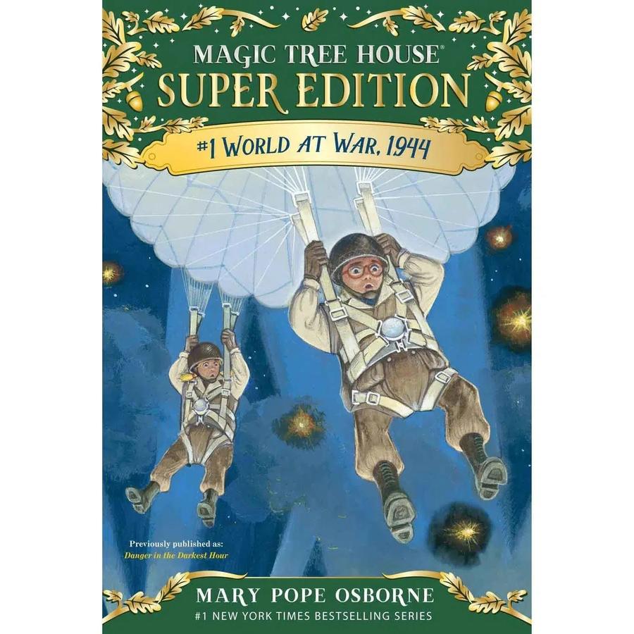 Magic Tree House Super Edition - World at War, 1944 (Paperback) PRHUS