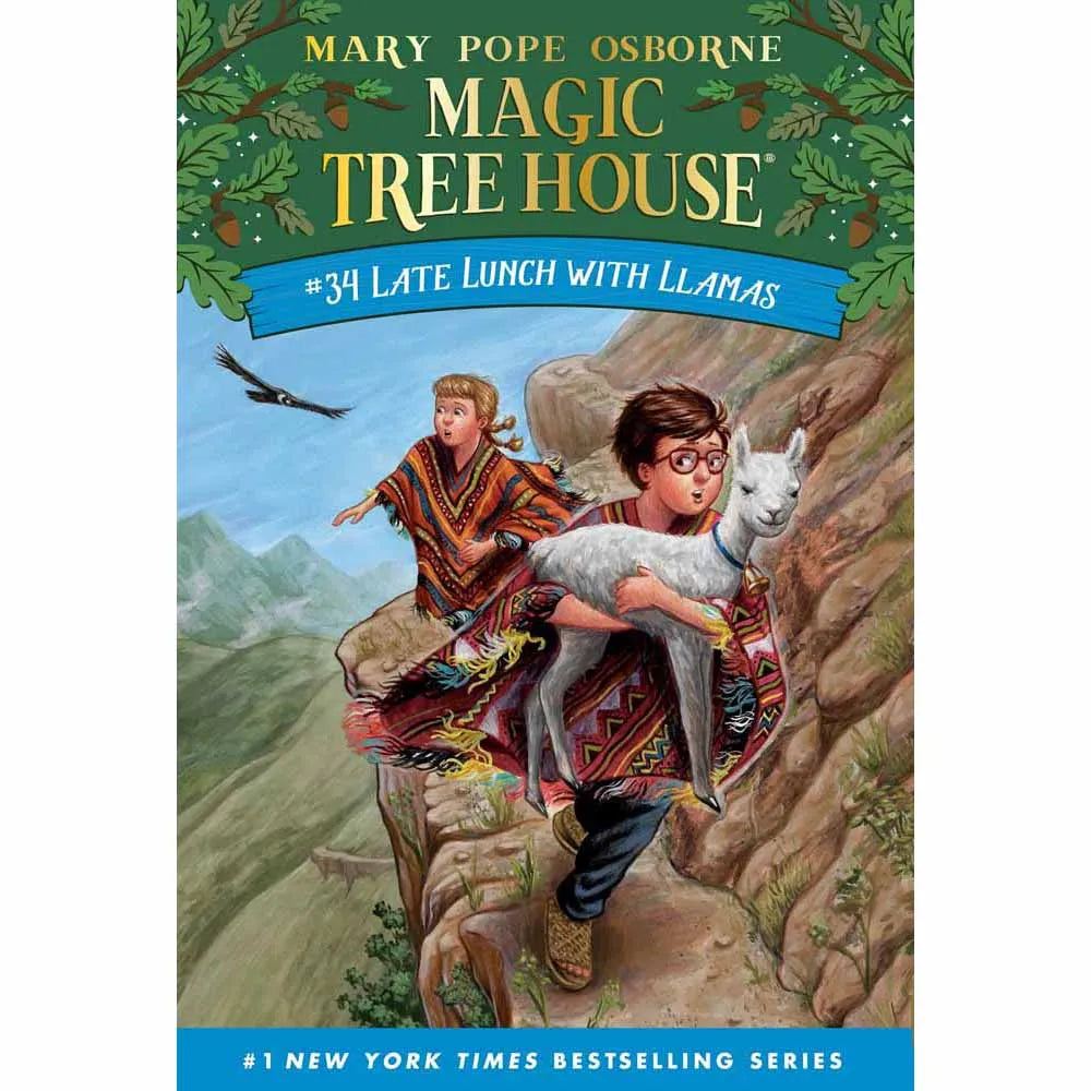 Magic Tree House #34 Late Lunch with Llamas (Paperback) - 買書書 BuyBookBook
