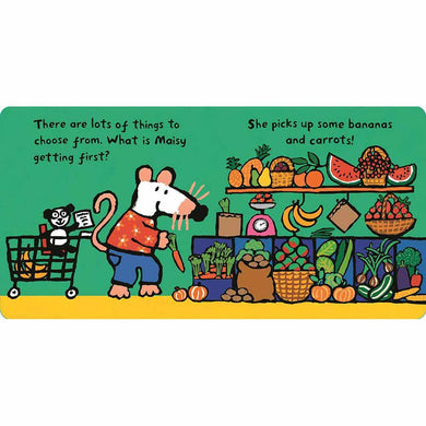 Maisy Goes Shopping (Boardbook) (Lucy Cousins) Candlewick Press