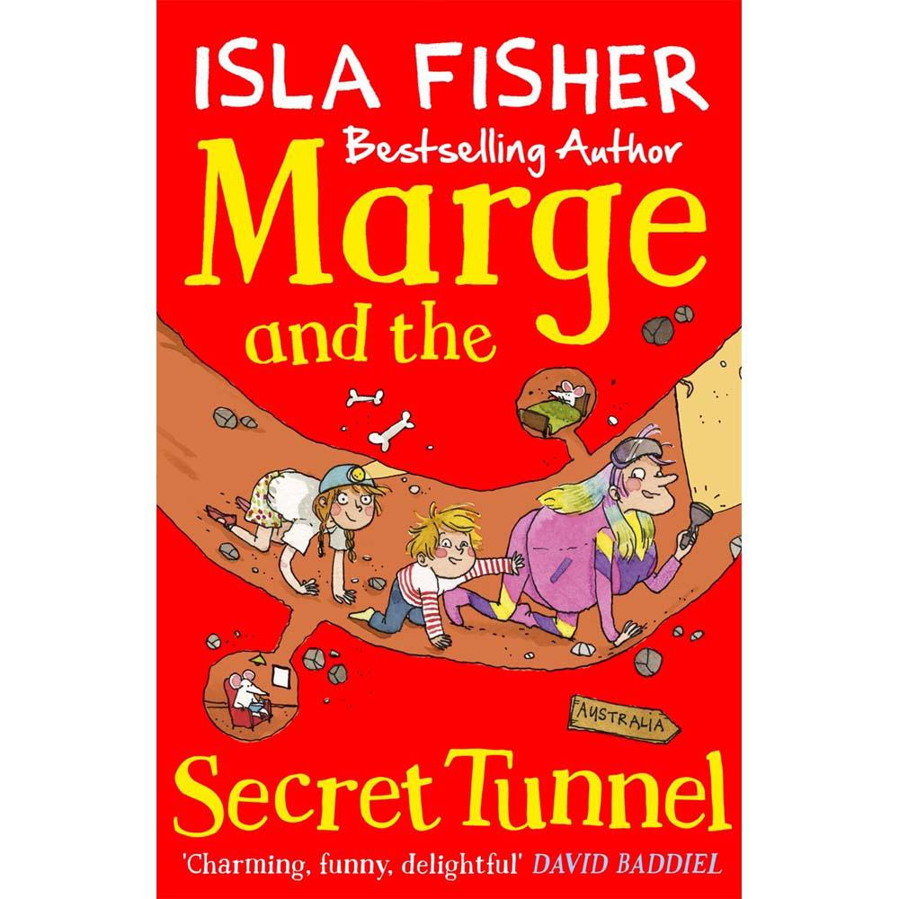 Marge #04 Marge and the Secret Tunnel (Isla Fisher)-Fiction: 劇情故事 General-買書書 BuyBookBook