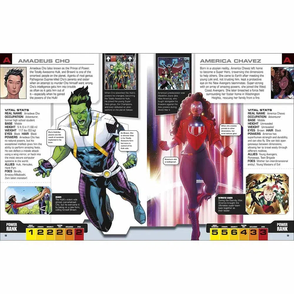 Marvel Avengers The Ultimate Character Guide New Edition-Children’s / Teenage fiction: General and modern fiction-買書書 BuyBookBook