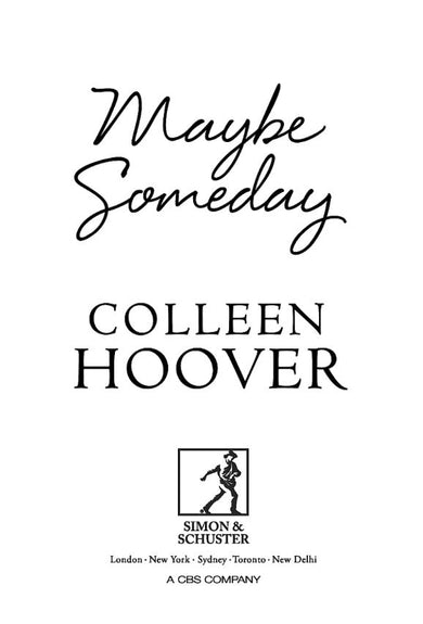 Maybe Someday (Colleen Hoover)-Fiction: 劇情故事 General-買書書 BuyBookBook