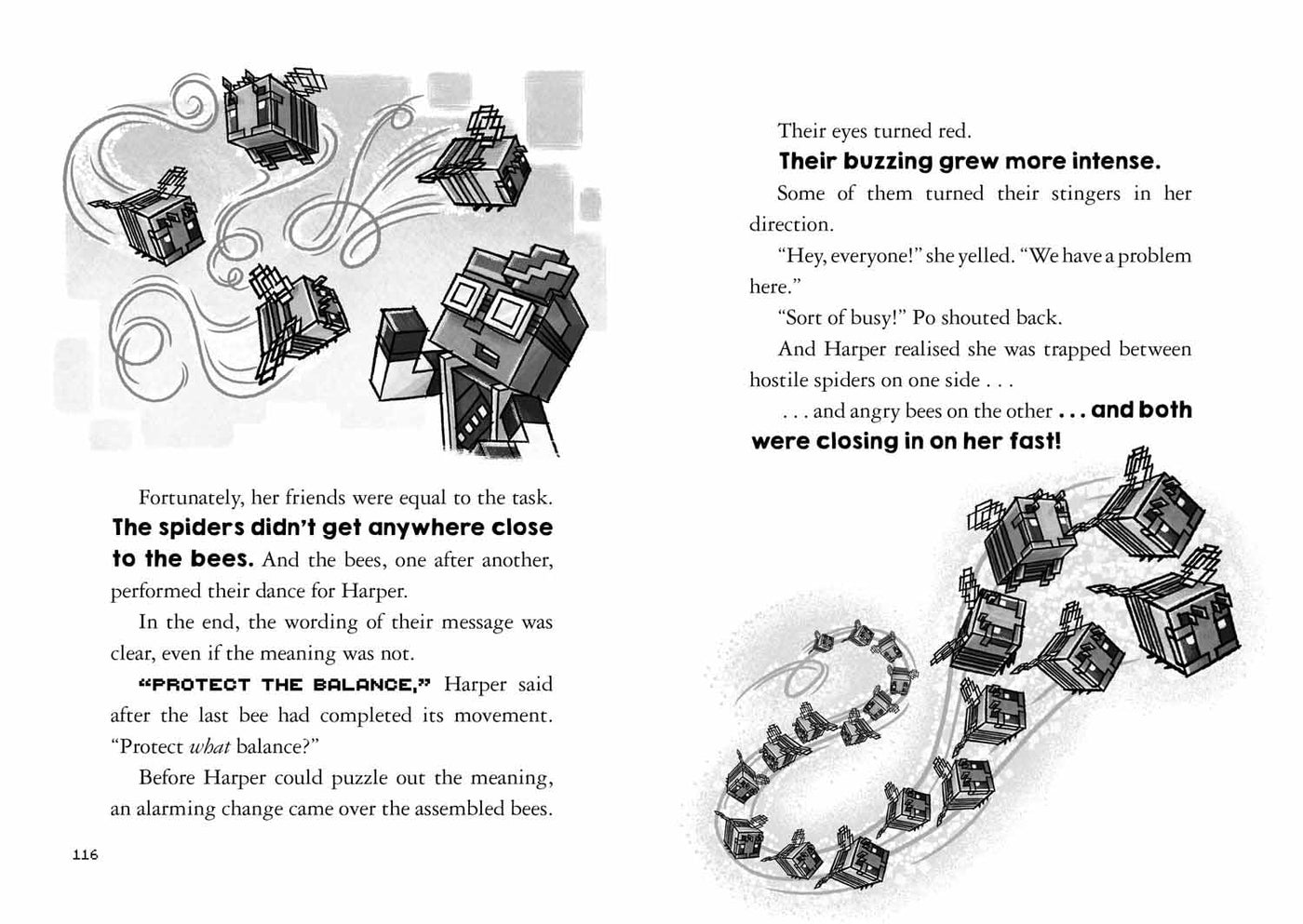Minecraft Stonesword Saga #4 To Bee, Or Not to Bee!-Fiction: 歷險科幻 Adventure & Science Fiction-買書書 BuyBookBook