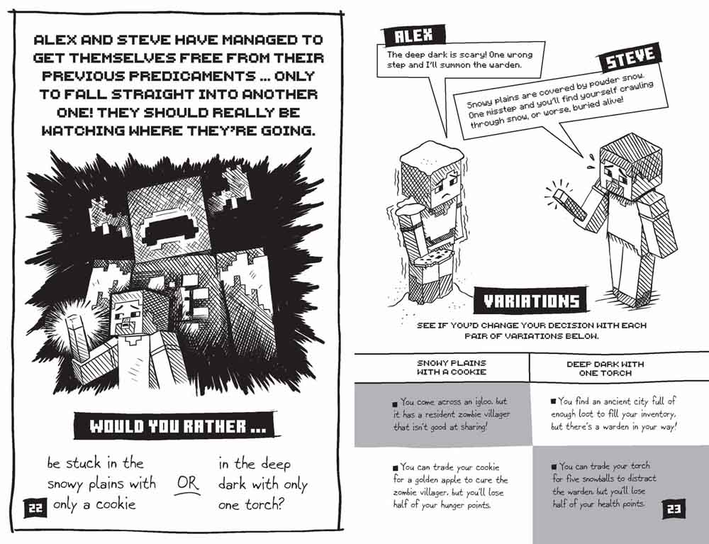 Minecraft Would You Rather-Fiction: 歷險科幻 Adventure & Science Fiction-買書書 BuyBookBook