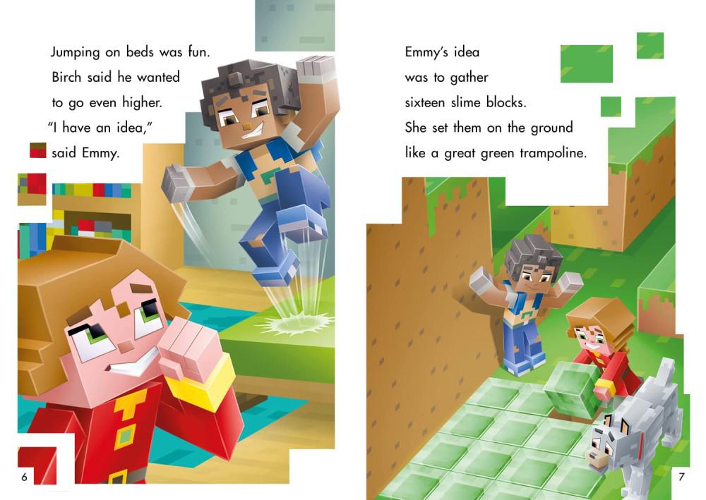 Minecraft Young Readers - The Sky's the Limit!-Fiction: 歷險科幻 Adventure & Science Fiction-買書書 BuyBookBook