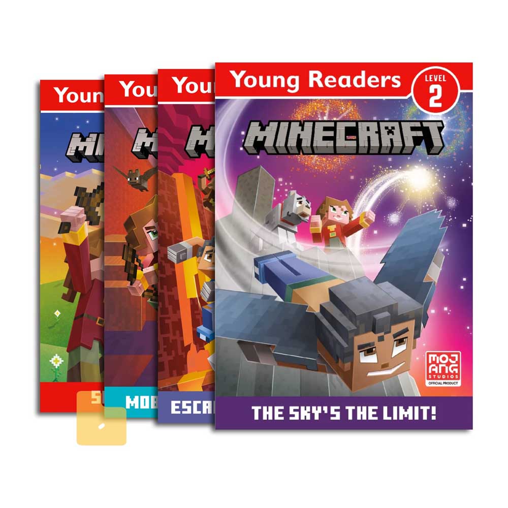 Minecraft Young Readers Bundle-Fiction: 歷險科幻 Adventure & Science Fiction-買書書 BuyBookBook