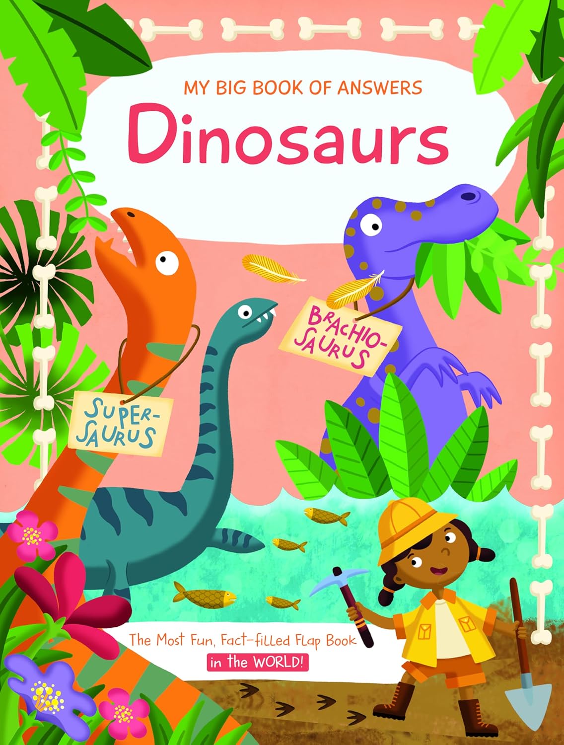 My Big Book of Answers: Dinosaurs-Children’s / Teenage: Personal and social topics-買書書 BuyBookBook
