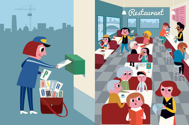 My Town (Hardback) - 買書書 BuyBookBook