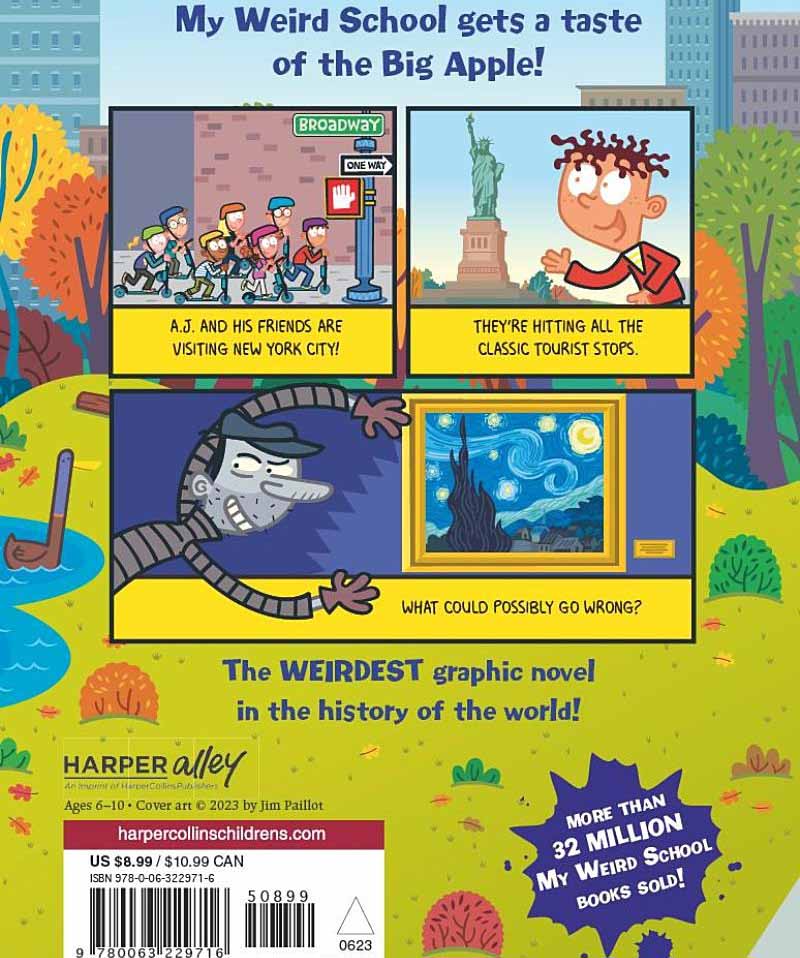 My Weird School Graphic Novel #03 Dorks in New York! (Dan Gutman)-Fiction: 幽默搞笑 Humorous-買書書 BuyBookBook