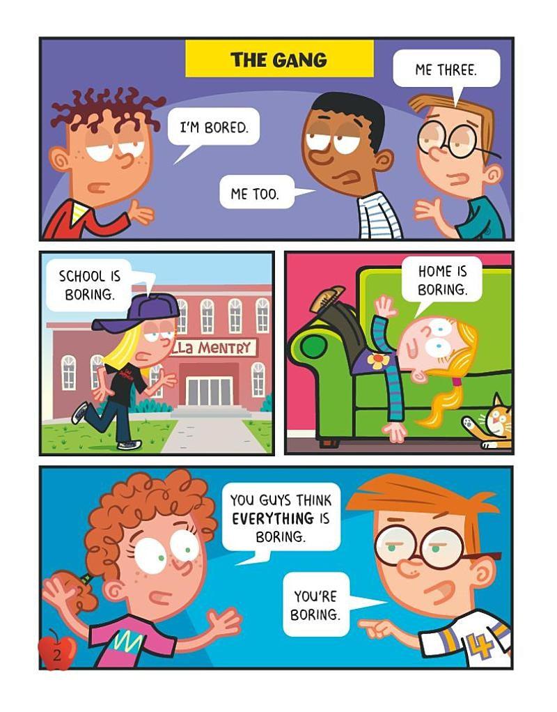 My Weird School Graphic Novel #03 Dorks in New York! (Dan Gutman)-Fiction: 幽默搞笑 Humorous-買書書 BuyBookBook
