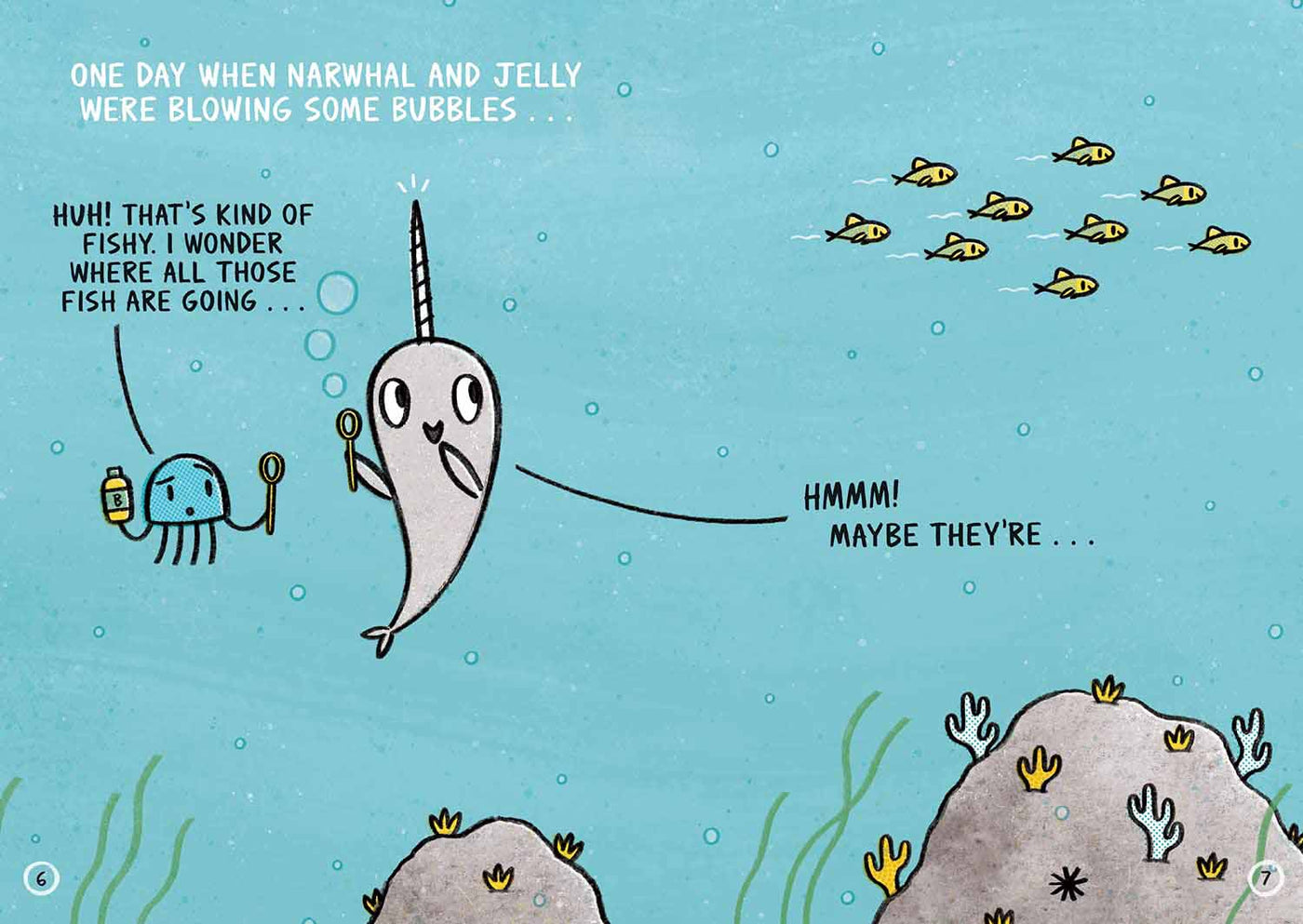 Narwhal and Jelly #06 Narwhal’s School of Awesomeness (Paperback) Harpercollins (UK)