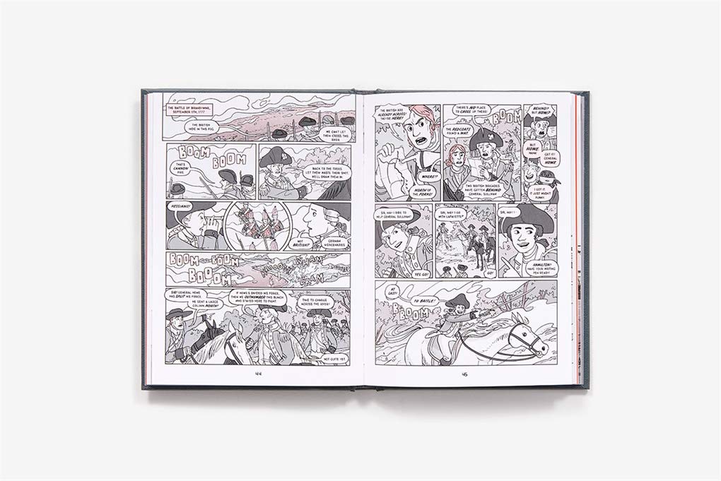 Nathan Hale's Hazardous Tales #08 - Lafayette! (Hardback) - 買書書 BuyBookBook