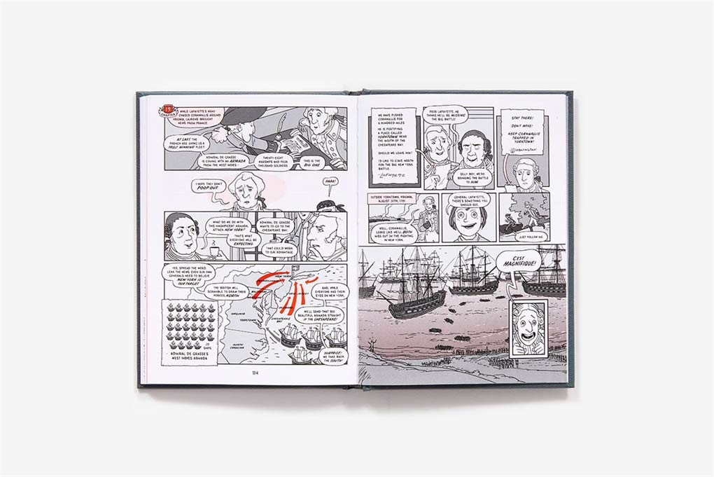 Nathan Hale's Hazardous Tales #08 - Lafayette! (Hardback) - 買書書 BuyBookBook