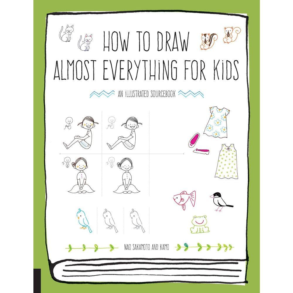 How to Draw Almost Everything for Kids-Activity: 繪畫貼紙 Drawing & Sticker-買書書 BuyBookBook
