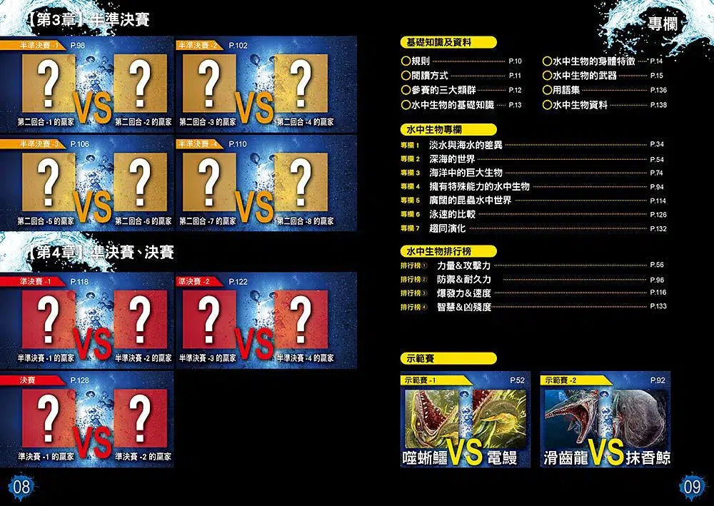 水中最強王圖鑑:NO.1爭奪淘汰賽 (健部伸明)-故事: 奇幻魔法 Fantasy & Magical-買書書 BuyBookBook