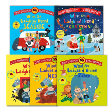What The Ladybird Heard series 5-book QR Audio Pack