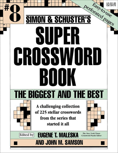 Simon & Schuster Super Crossword Puzzle Book