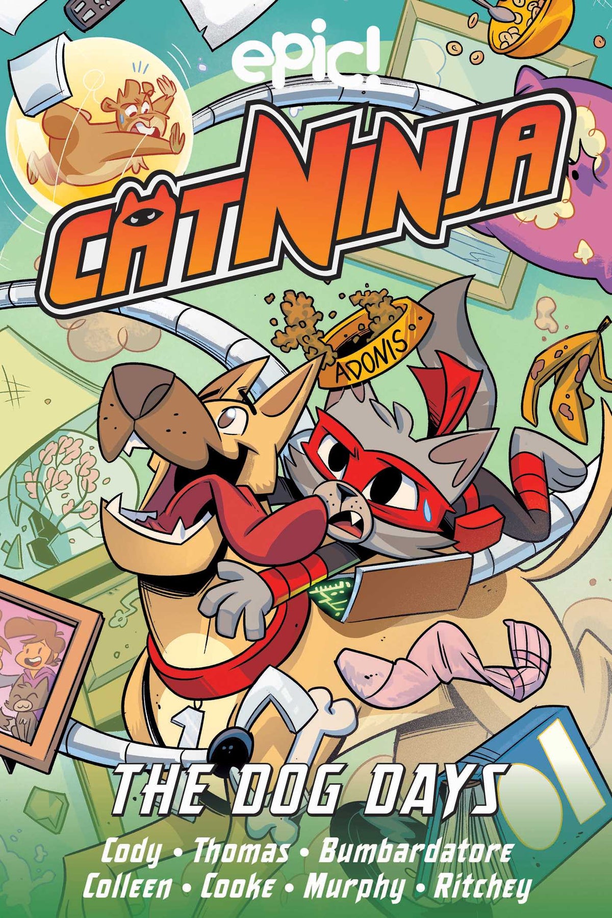 Cat Ninja: Dog Days-Graphic novel / Comic book / Manga: genres-買書書 BuyBookBook