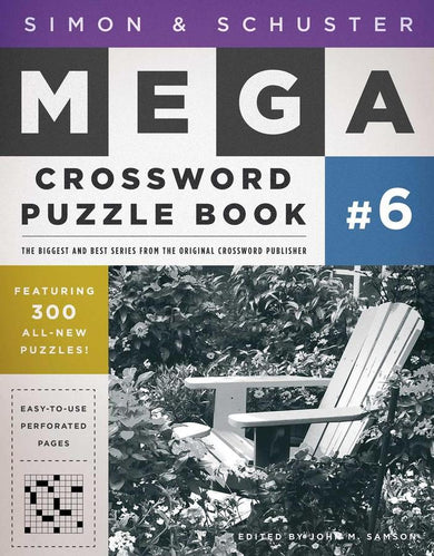 Simon & Schuster Mega Crossword Puzzle Book