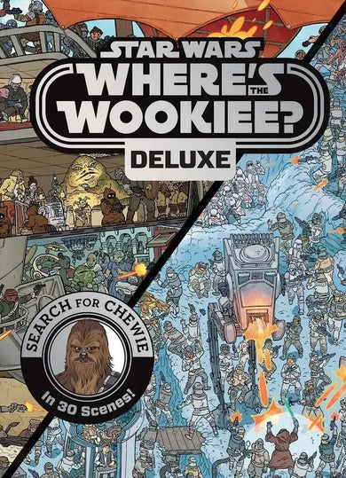 Star Wars: Where's the Wookiee? Deluxe-Children’s picture books-買書書 BuyBookBook