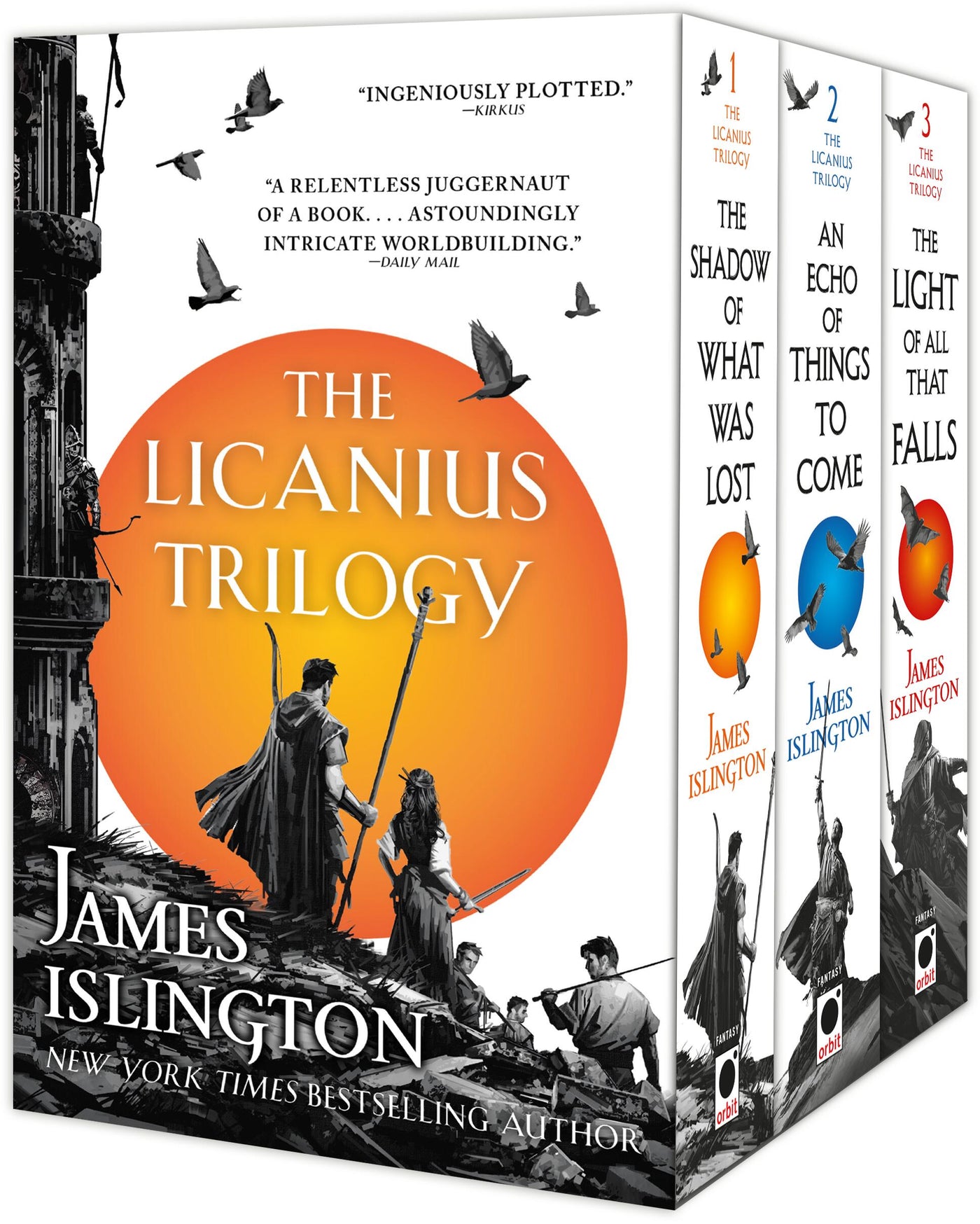 The Licanius Trilogy Boxed Set-Fiction: Fantasy-買書書 BuyBookBook