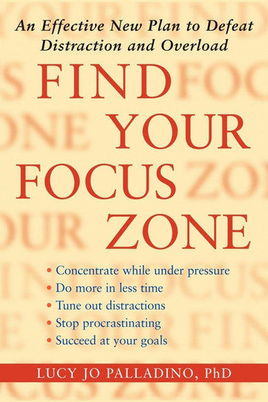 Find Your Focus Zone-Self-help/ personal development/ practical advice-買書書 BuyBookBook