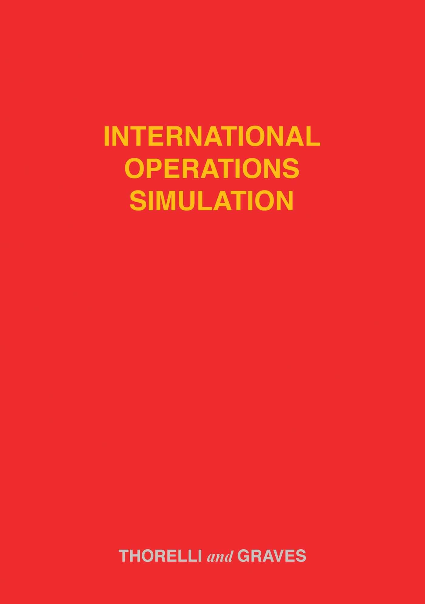 International Operations Simulation-Reference/ Information/ Interdisciplinary subjects-買書書 BuyBookBook