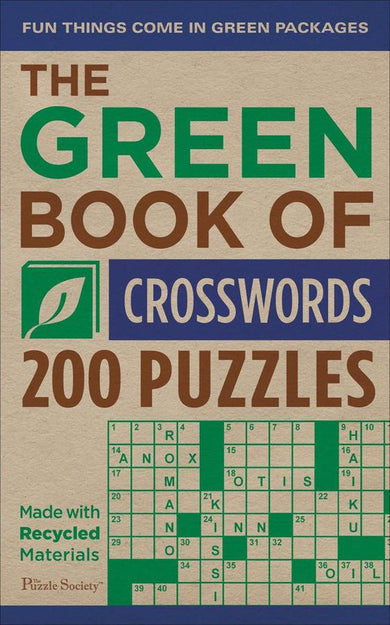 The Green Book of Crosswords-Hobbies/ quizzes/ games-買書書 BuyBookBook