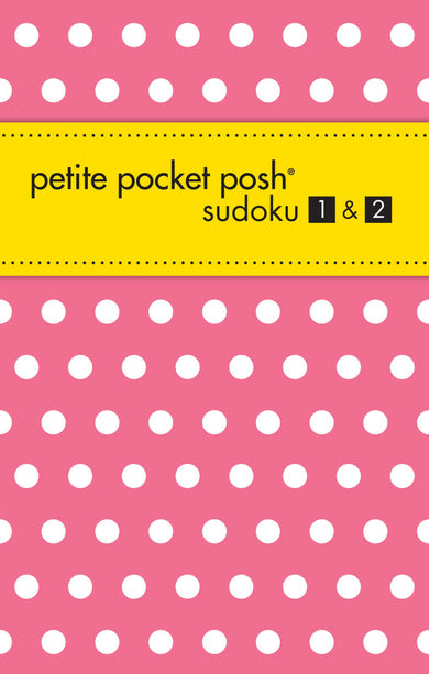 Petite Pocket Posh Sudoku 1 & 2-Hobbies/ quizzes/ games-買書書 BuyBookBook