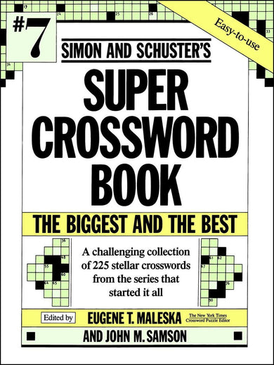 Simon & Schuster Super Crossword Puzzle Book