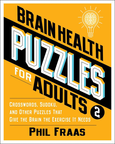 Brain Health Puzzles for Adults 2-Hobbies/ quizzes/ games-買書書 BuyBookBook
