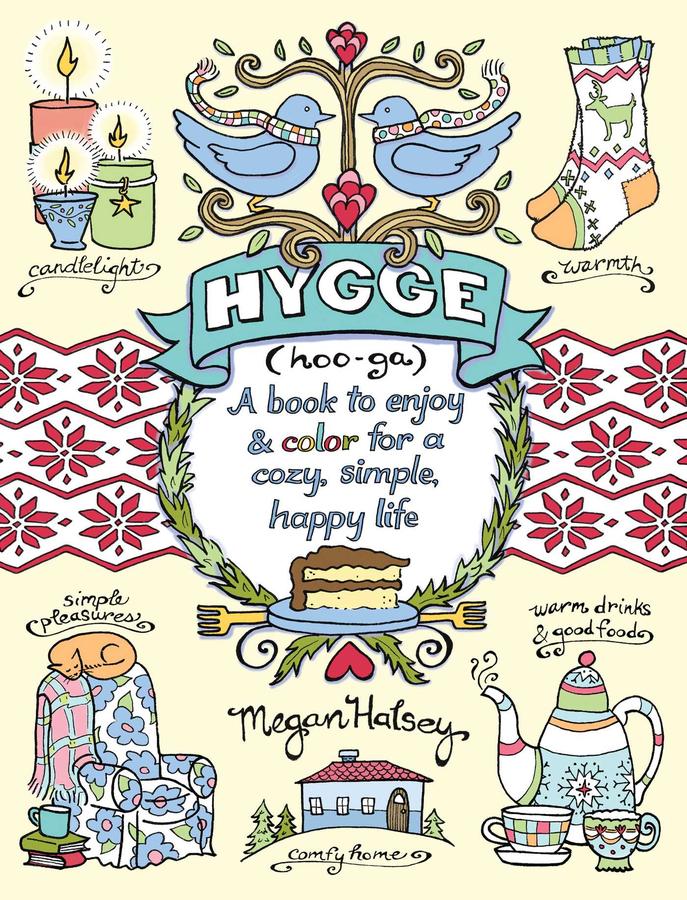 Hygge Adult Coloring Book-Hobbies/ quizzes/ games-買書書 BuyBookBook