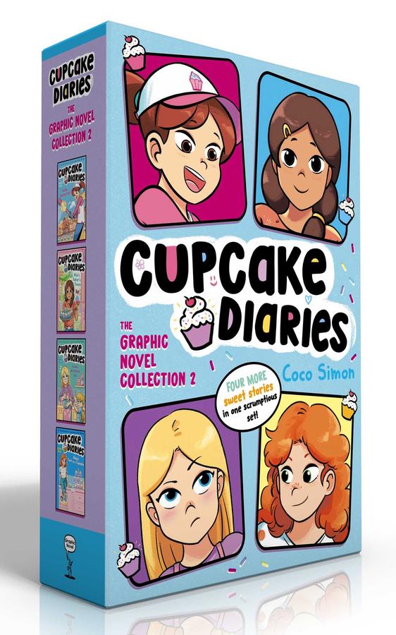 Cupcake Diaries The Graphic Novel Collection 2 (Boxed Set)-Graphic novels/ Comic books/ Manga/ Cartoons-買書書 BuyBookBook