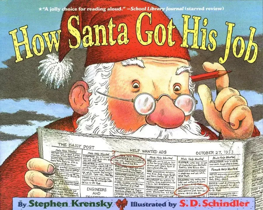 How Santa Got His Job-Children’s picture books-買書書 BuyBookBook