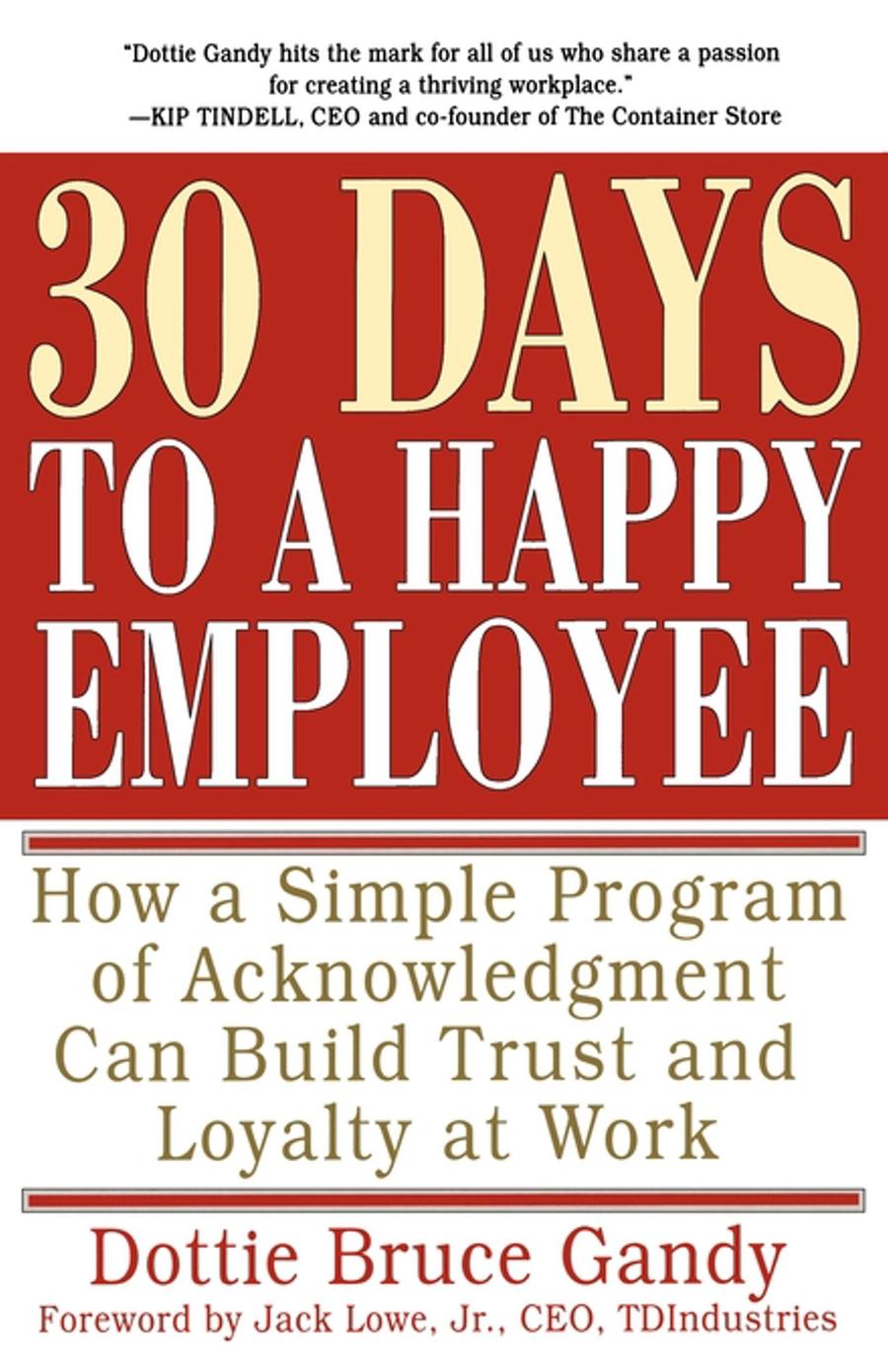 30 Days to a Happy Employee-Business and Management-買書書 BuyBookBook