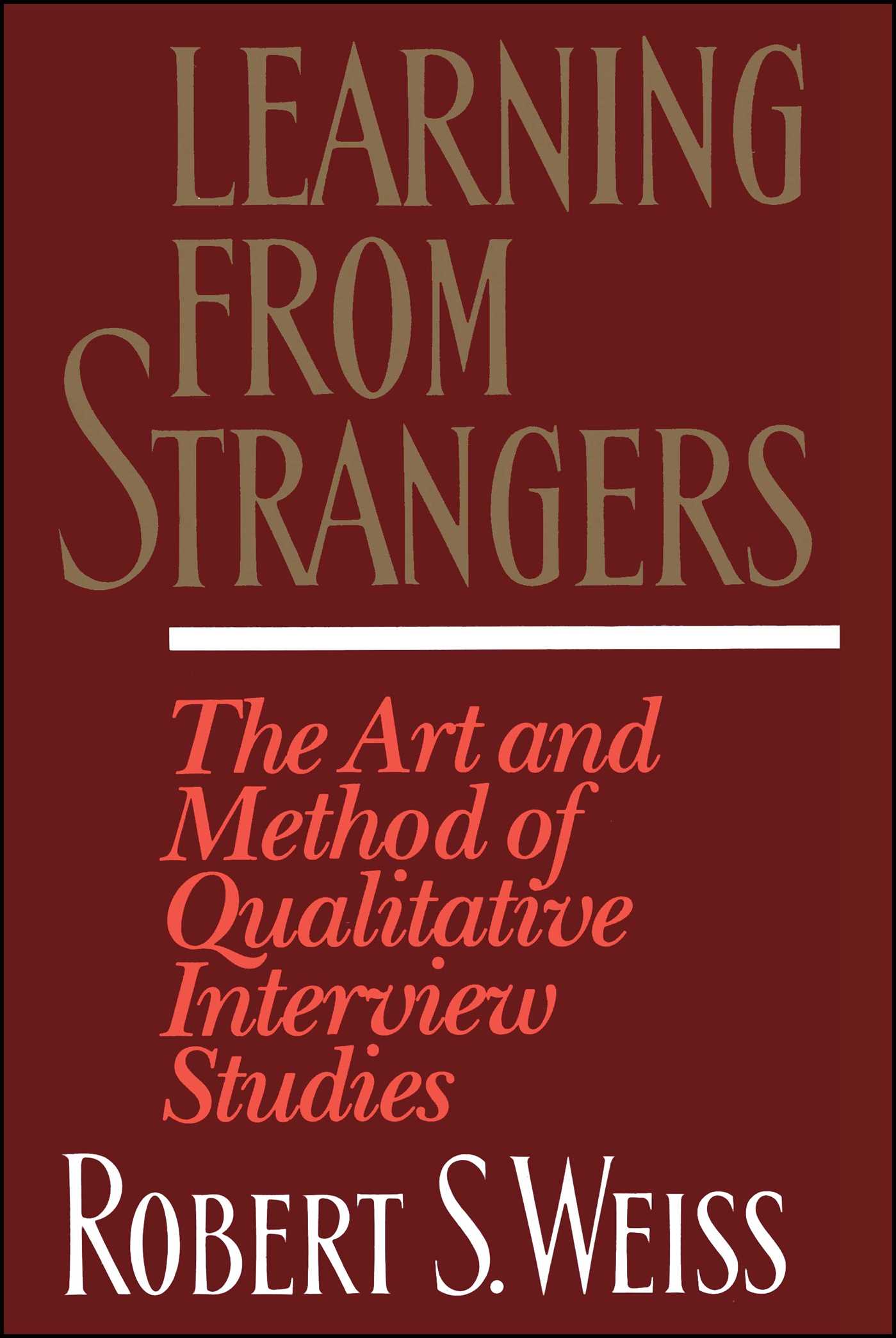 Learning From Strangers-Society/ culture/ social sciences-買書書 BuyBookBook