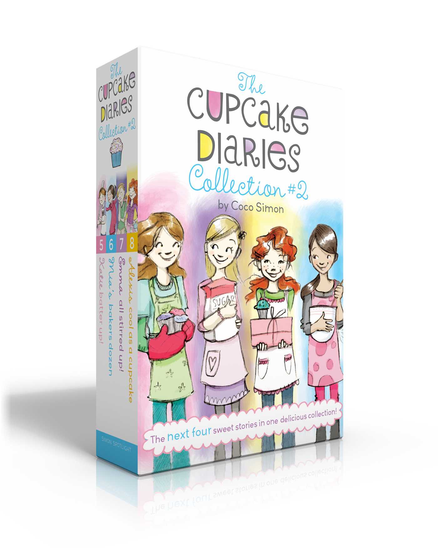 The Cupcake Diaries Collection #2 (Boxed Set)-Children’s / Teenage fiction: Relationship stories-買書書 BuyBookBook