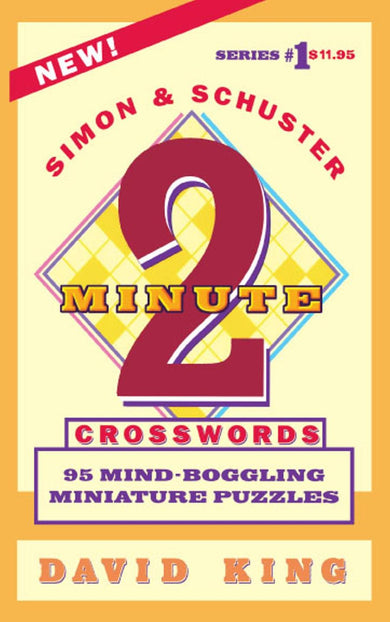 SIMON AND SCHUSTER'S TWO-MINUTE CROSSWORDS Vol. 1-Hobbies/ quizzes/ games-買書書 BuyBookBook